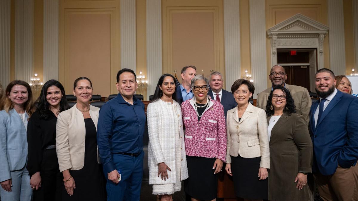Participants at the Financial Literacy Resource Fair