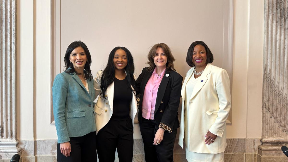 Experts for the women's economic health panel discussion