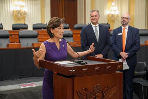 Rep. Kim delivers opening remarks at Jump$tart Fiancial Literacy Day